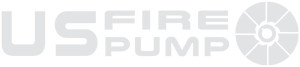 US Fire Pump logo silver